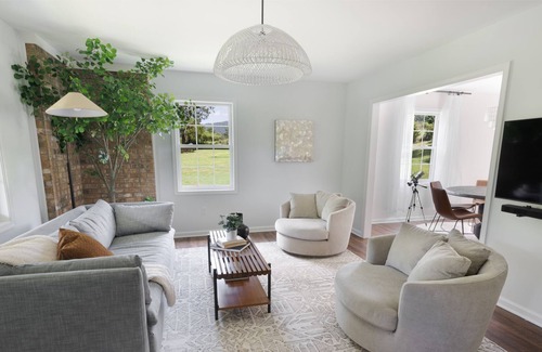 Stanley Cottage | Charming 3br cottage+views+firepit+remote work