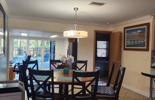 Central Naples Villa | Charming 4-bedroom plus den villa with pool and spa near the beach and downtown.