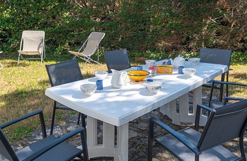La Trinite-sur-Mer Villa | Charming 5-Room Neo-Breton Villa, 600m from Kervillen Beach, 3* Amenities, WiFi, Pet-Friendly