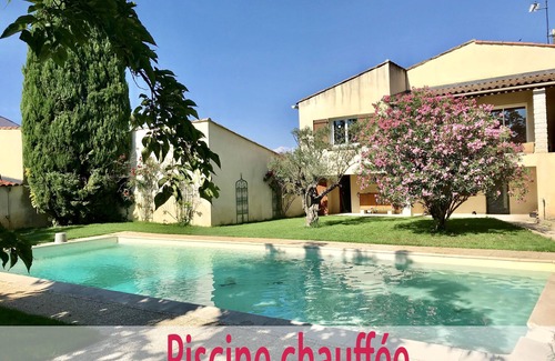 Monteux House | Charming air-conditioned villa - Heated swimming pool. Ideal location.