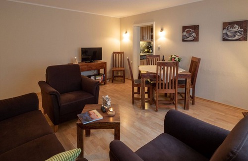 Spiekeroog Apartment | Charming apartment for 4 people in Haus Seeschwalbe up de Dün at TRANPAD 9