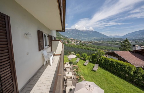 Marlengo Apartment | Charming Apartment I in Residence Margreth with Mountain View, Parking Available; Pets Allowed