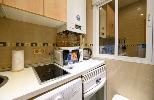 Barrio de La Latina Apartment | Charming Apartment in La Latina with Shared Patio PAL10
