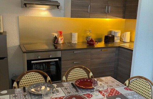 Montalbert Apartment | Charming Apt With Balcony In La Plagne Montalbert