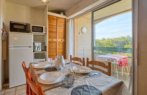 Barbotan-les-Thermes Apartment | Charming bright T2 with south balcony and pets allowed