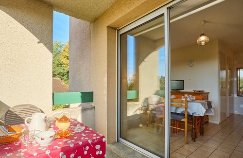 Barbotan-les-Thermes Apartment | Charming bright T2 with south balcony and pets allowed