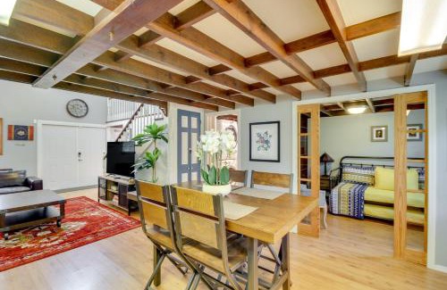 Bay St Louis House | Charming Bay St Louis Home Deck, on Canal!