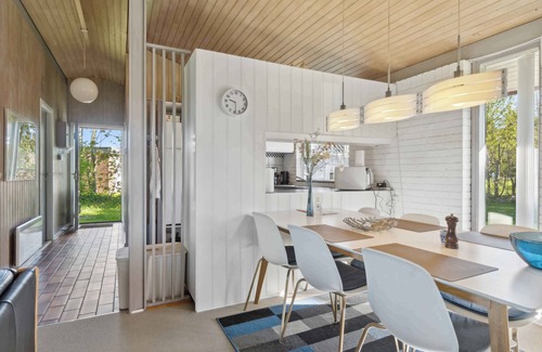 Udbyhøj House | Charming brick house with sauna and fjord view