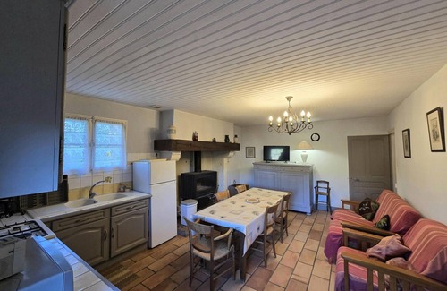 Mensignac Cottage | Charming Country Cottage with Farm Animals, Fireplace, and Garden in Dordogne