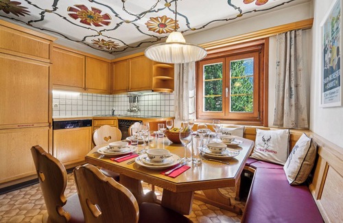 Sankt Moritz-Bad Ski Chalet | Charming Engadine Chalet in St.Moritz with Historic Flair and Ideal Location