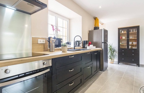 Cotentin Peninsula Cottage | Charming Farmhouse with Modern Amenities, Enclosed Yard, 2 Terraces, Pet-Friendly, Near Cotentin Sights
