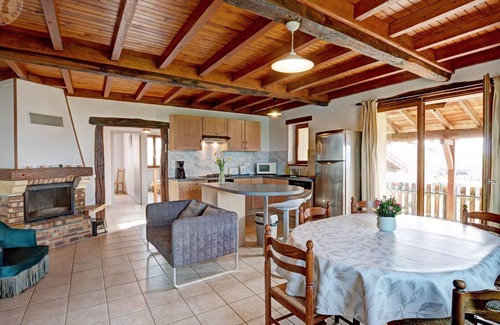Saint-Medard-en-Forez Cottage | Charming cottage with fireplace, balcony and garden in St-Médard-en-Forez