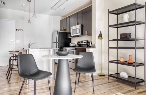 Near Northeast Apartment | Charming H Street 1BR w/W/D & Gym, walk to Union Station, by Blueground