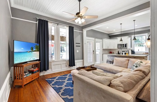 Carthage Apartment | Charming Historic Home in Downtown Carthage – Walk to Coffee, Breweries & More!