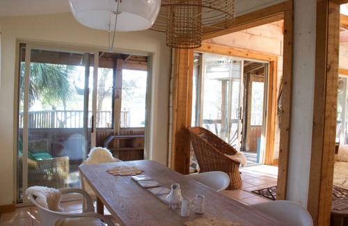 Isle of Palms House | Charming House on Private Goat Island ➺ Nature lovers. Accessible only by boat.