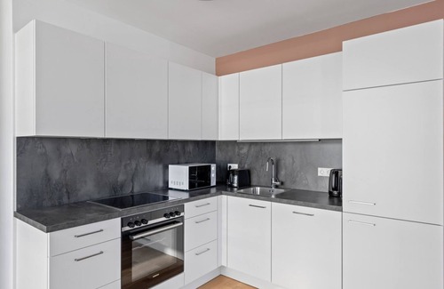 Vienna Apartment | Charming Leopoldstadt 2BR w/Gym & Loggia, near U2, by Blueground