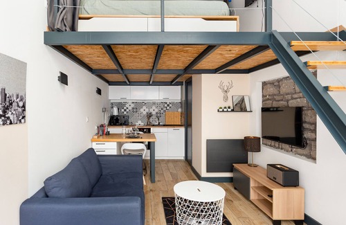 Jacquard - Prefecture Apartment | Charming Loft desing Hyper-centre Tram NETFLIX
