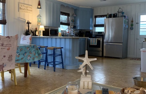 Ocean Isle Beach House | Charming oceanfront cottage, pet friendly, private walkway to the beach