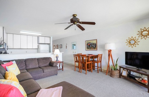 Wailua House Lots Condo | Charming Oceanfront Top Floor Condo at Wailua Bay with Stunning Views and Local Fisherman Sightings!