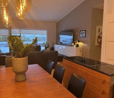 Mosfellsbaer Villa | Charming Private Home with Hot Tub and Esja Mountain View