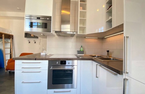 La Baule-Escoublac Apartment | Charming Renovated Studio, Sleeps 4, Near Beach and Market