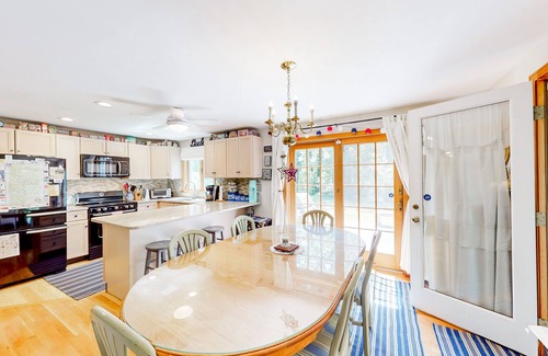 Eastham House | Charming retreat near the ocean with W/D, games, & trails