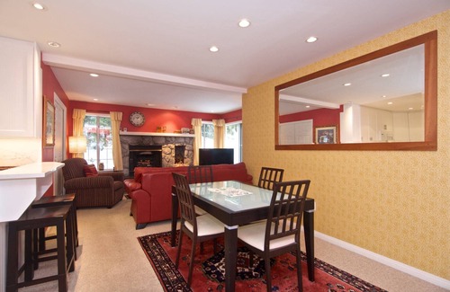 Upper Village Condo | Charming Ski in/Ski Out townhouse, Free parking, Wood Fireplace, Professionally Managed