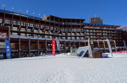 Arc-2000 Apartment | Charming Studio for 4 in Central Arc 2000 - Ski-in/Ski-out, Near Shops and Ice Rink