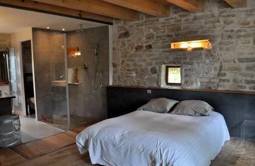Barjac Other | Charming stone house, 4 bedrooms, private pool without vis-à-vis