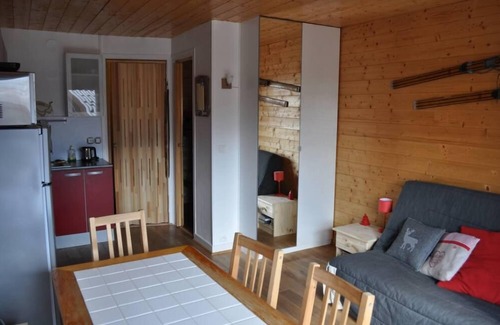 Les Carroz-d'Araches Apartment | Charming studio cabin in the heart of the village