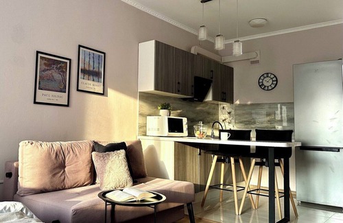 Almaty Apartment | Charming studio Merenga in wonderful Almaty with WiFi, AC