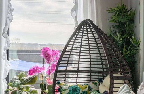 The Nations Apartment | Charming Studio with Private Deck in Nashville