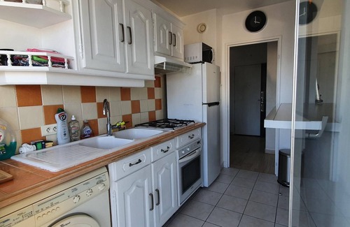 Golfe Juan Apartment | Charming T2 48m² Balcony Sea View 4 sleeps 2min from the Beach