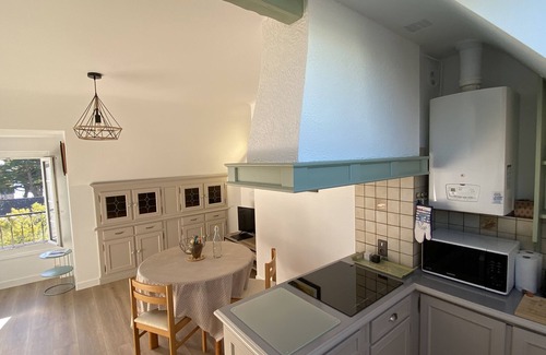 Larmor-Baden Apartment | Charming T2 apartment overlooking the islands of the Golfe du Morbihan