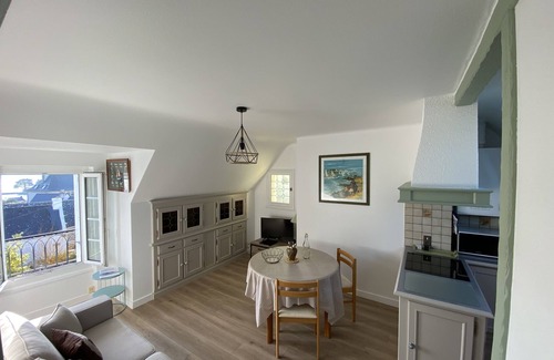 Larmor-Baden Apartment | Charming T2 apartment overlooking the islands of the Golfe du Morbihan