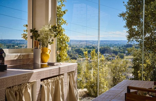Locorotondo Villa | Charming trulli with panoramic pool and jacuzzi in Itria Valley