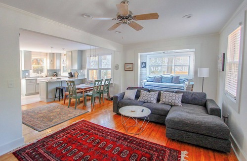 Isle of Palms House | Charming updated 2 Bedroom Beach Cottage. Walk to the Beach! Pet Friendly