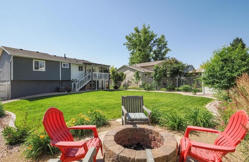 West Jordan House | Charming Utah Getaway with Fire Pit and Furnished Deck
