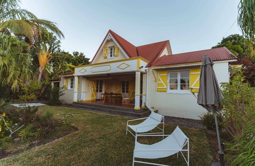 Ravine des Citrons Villa | Charming villa with Jacuzzi, sauna, hammam & lush garden in L'Entre Deux - 6pers