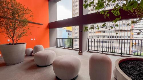 Vila Buarque Apartment | Charmoso Studio com Piscina