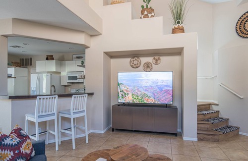 Tatum Ranch House | Cheerful Cave Creek Home w/Firepit in Backyard