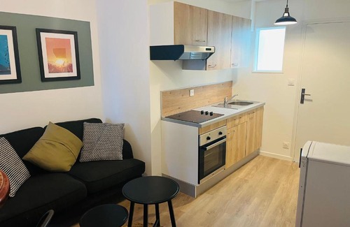 Boulogne-Centre Apartment | Chez Chromatique, 2 pers, hyper centre-ville