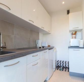 Cap-d'Antibes Apartment | Chez J-P - 100m beach 2-4pers terrace sea view pool garage