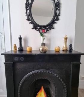 Anatole France Danton Apartment | Chez K&D Studio Jaune Le Havre
