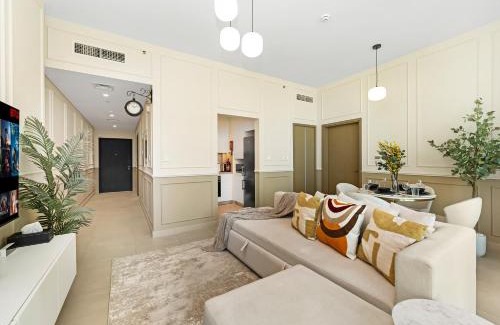Bur Dubai Apartment | Chic 1BR in Downtown Dubai-Direct access to Dubai Mall