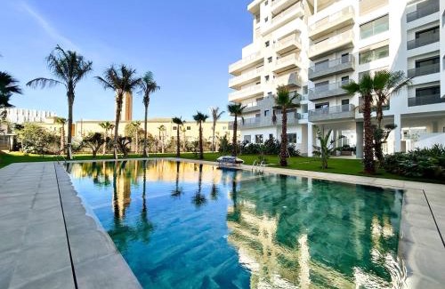 Casablanca Apartment | Chic Apartment in Casa Finance District -Open view - Fast WIFI