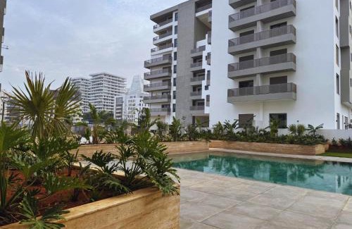 Casablanca Apartment | Chic Apartment in Casa Finance District -Open view - Fast WIFI