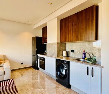 Casablanca Apartment | Chic Apartment in Casa Finance District -Open view - Fast WIFI