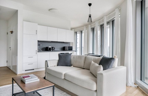 Favoriten Apartment | Chic Favoriten 1BR w/Gym & Lounge, walk to Hauptbahnhof, by Blueground