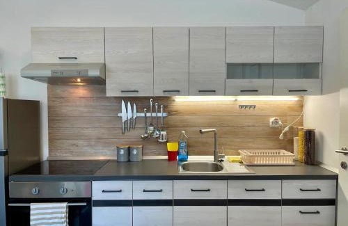 Bezigrad District Apartment | Chic Loft with Open Floor Plan